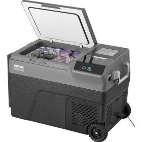 VEVOR Portable Car Refrigerator Freezer w/ Ice Making Function 37QT Single Zone VEVOR Portable Car Refrigerator Freezer w/ Ice Making Function 37QT Single Zone
